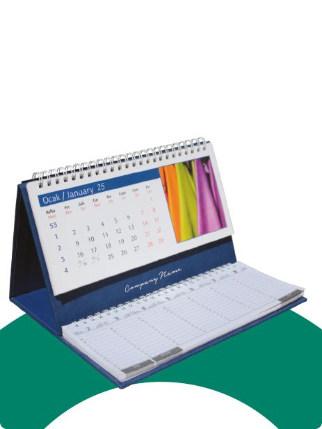 Dival Ajanda | Calendrier de bureau avec accessoire #2